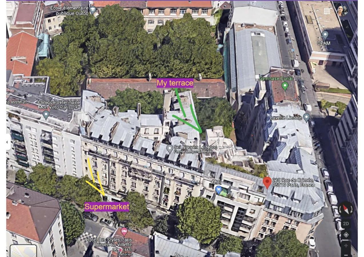 Paris Central Design Jardin & Terrasse Prive المظهر الخارجي الصورة